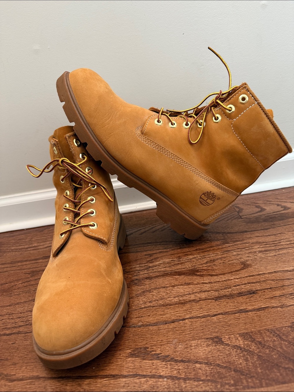 Timberland Wheat Nubuck Men’s Work Waterproof Leather Boots